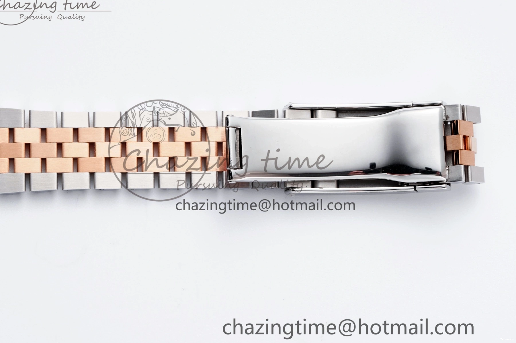 Gray Markers Bracelet Dial 126231 RG 36 DateJust JDF Plated Jubilee 904L RG Steel Roman V2 SS on 1218